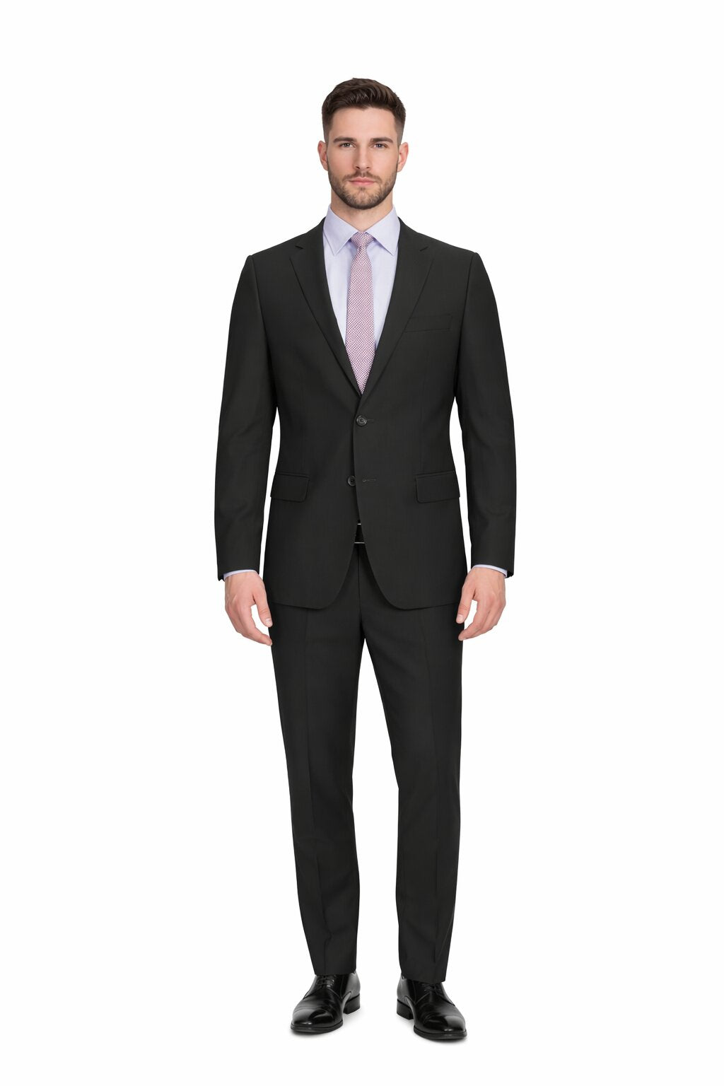 Slim Fit Tiglio Wool Suit – Modern Tailored Two-Piece Formal Suit