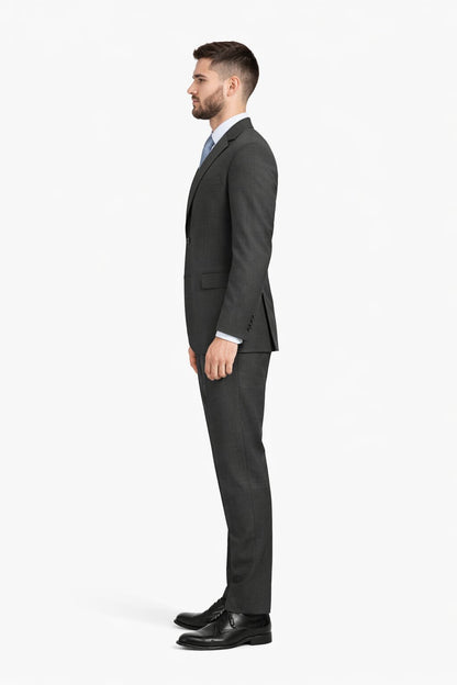 Slim Fit Tiglio Wool Suit – Modern Tailored Two-Piece Formal Suit