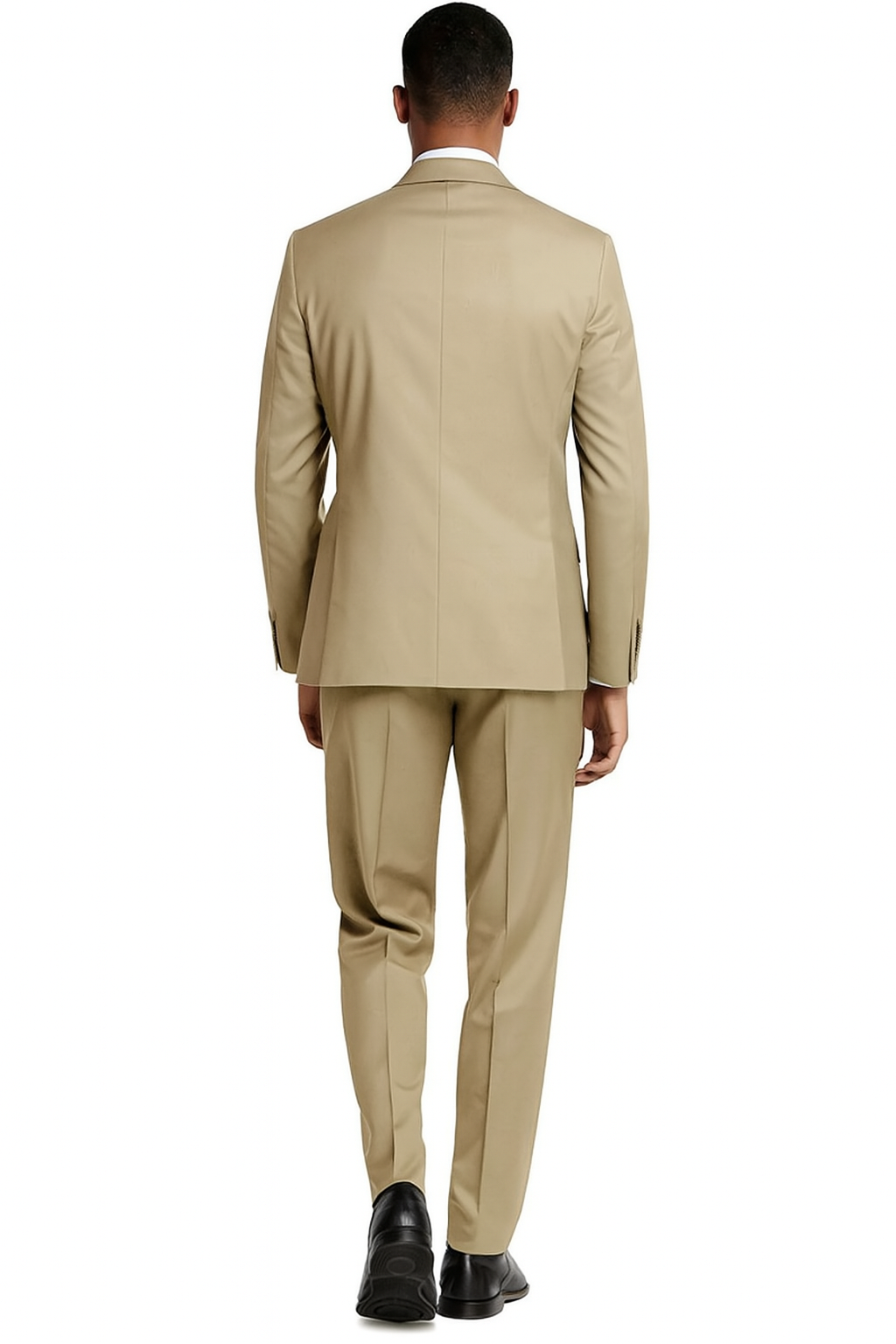 Mens Slim Fit Suit Beige