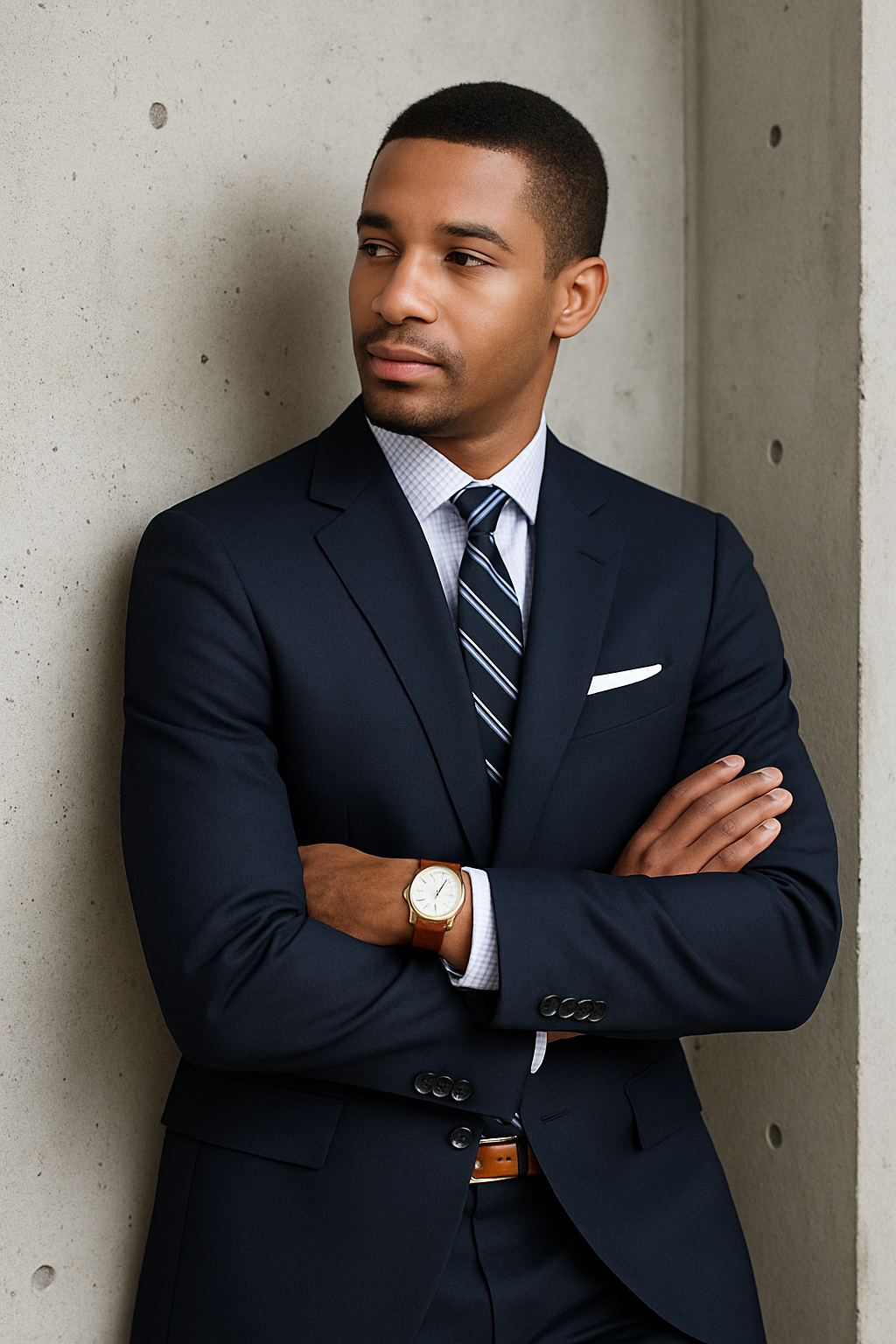 Mens Slim Fit Suit Dark Navy