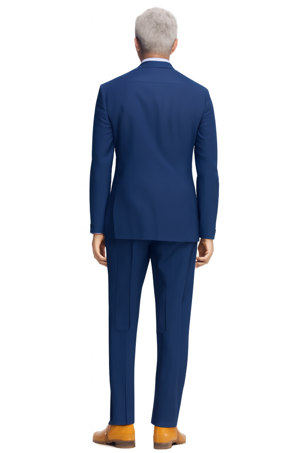 Mens Slim Fit Suit Indigo Blue