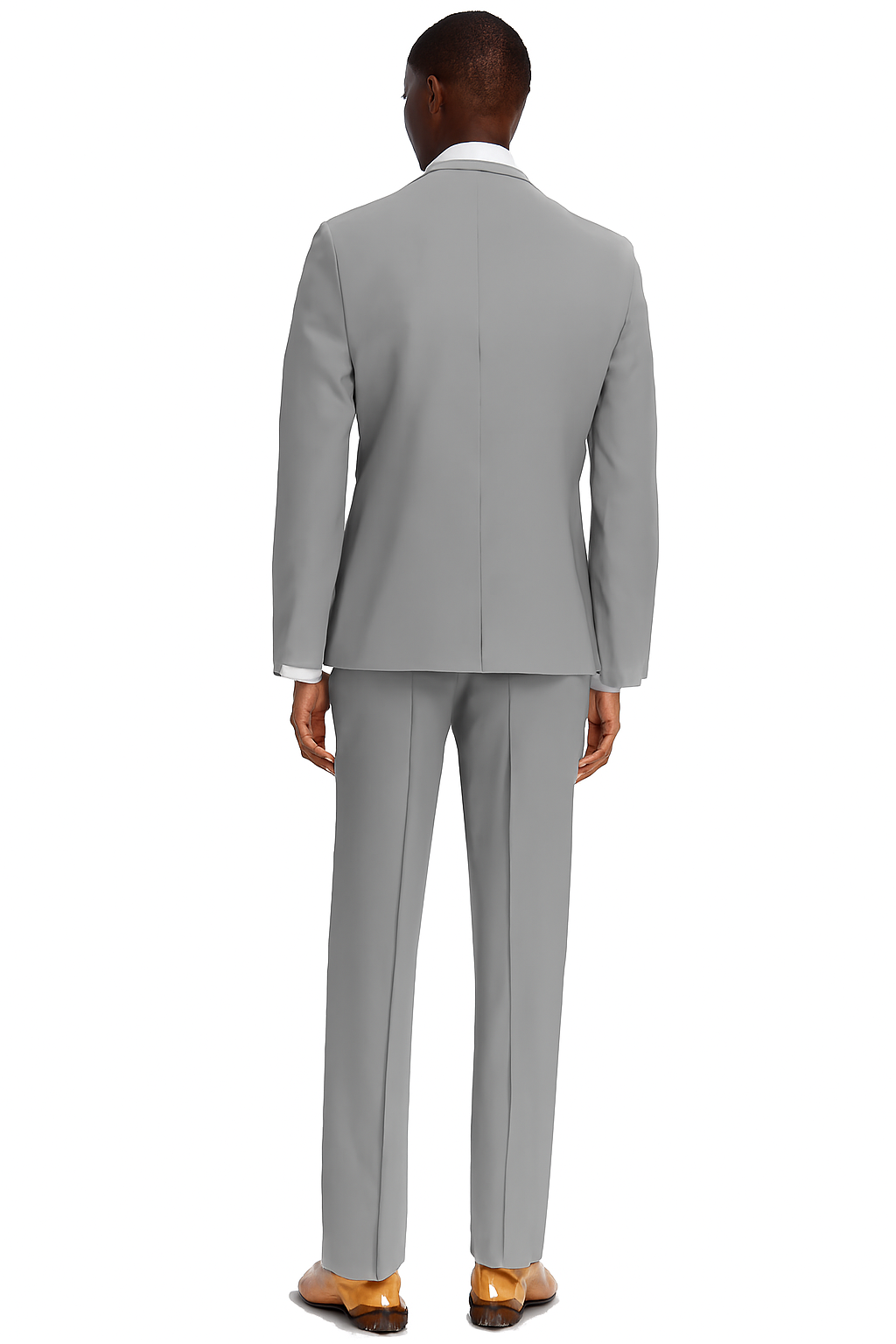 Mens Slim Fit Suit Lt Grey