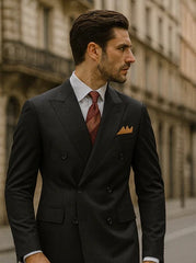 men-s-premium-black-double-breasted-poplin-classic-suit