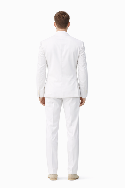 Mens Colin Farrell Miami Vice White Suit