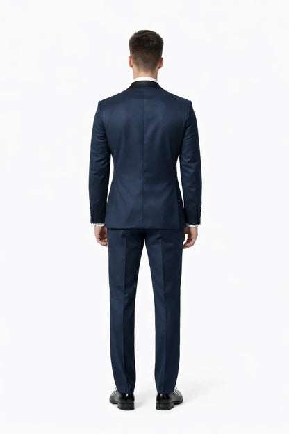 Mens Daniel Craig | James Bond | Navy Blue Tuxedo Costume.