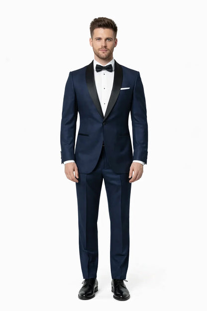 Mens Daniel Craig | James Bond | Navy Blue Tuxedo Costume.