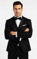 sophisticated-mens-black-floral-lace-tuxedo-designer-groom-attire