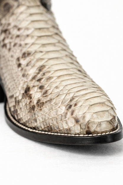 Men's Wild West Python Skin J Toe Boots 29957
