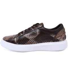 mens-genuine-full-python-skin-sneakers-rustic-brown
