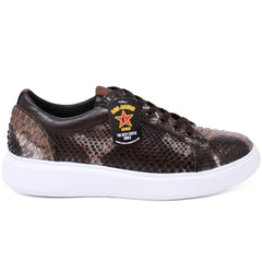 mens-genuine-full-python-skin-sneakers-rustic-brown
