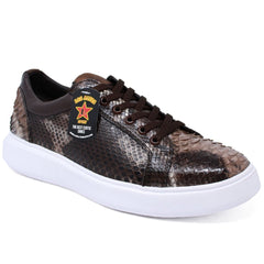 mens-genuine-full-python-skin-sneakers-rustic-brown