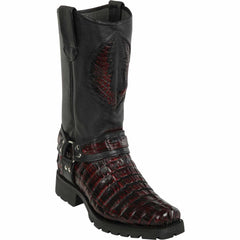 mens-los-altos-caiman-tail-skin-biker-boots
