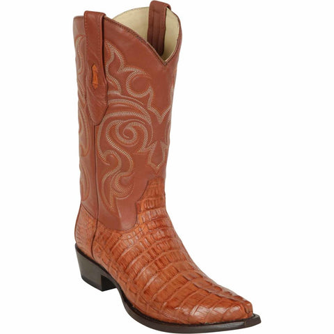 Men's Los Altos Caiman Tail Snip Toe Boots