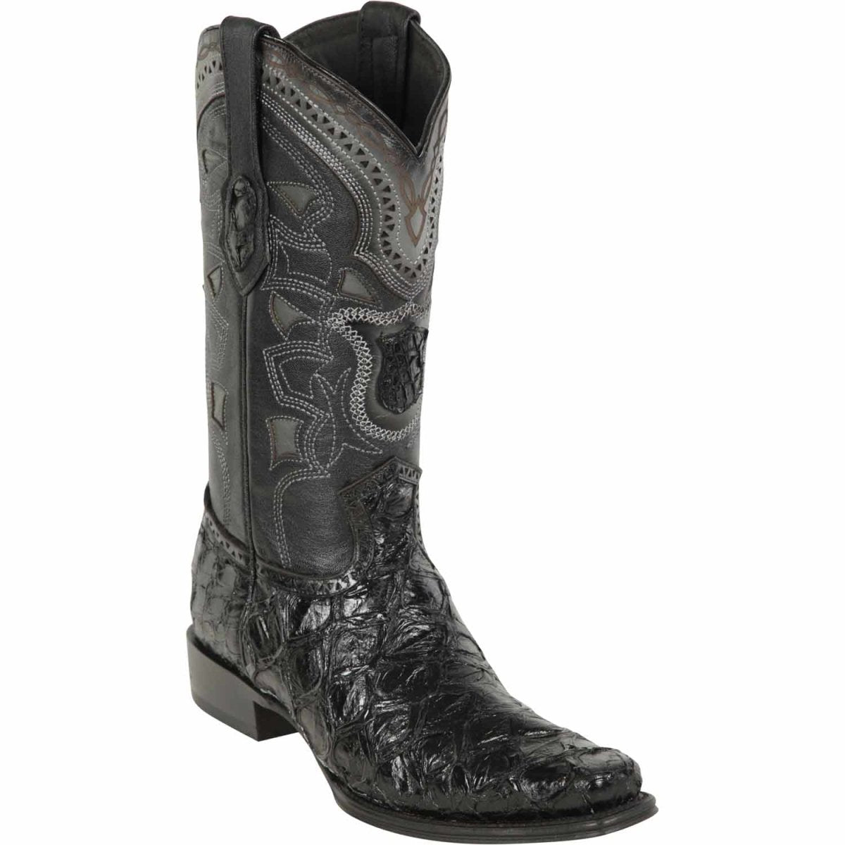 Men's Monster Fish European Square Toe Boots