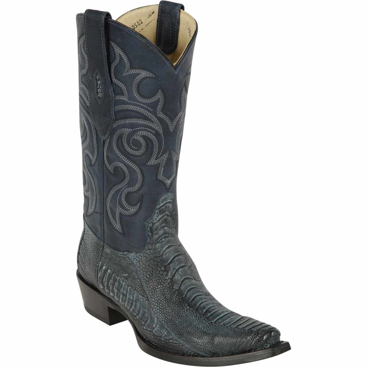 Men's Los Altos Original Ostrich Leg Snip Toe Boots