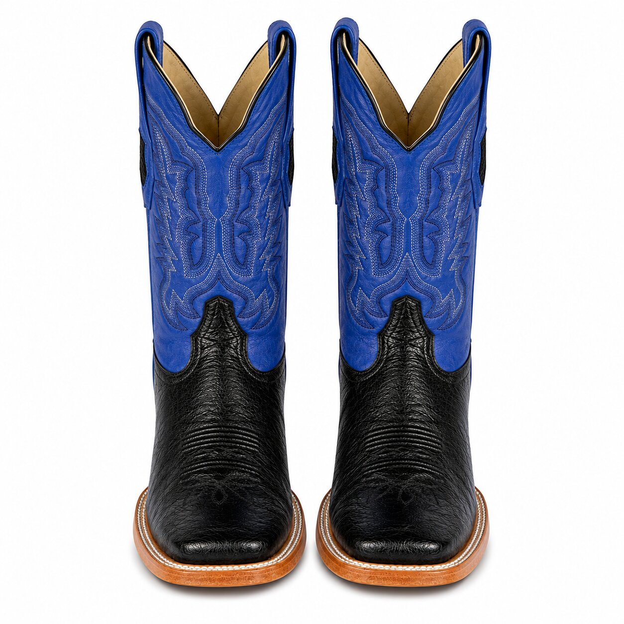 Smooth Ostrich Boots