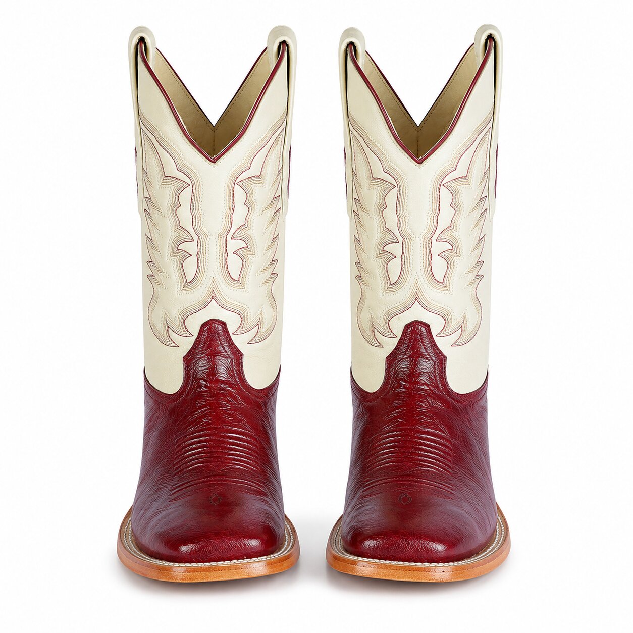 Smooth Ostrich Boots