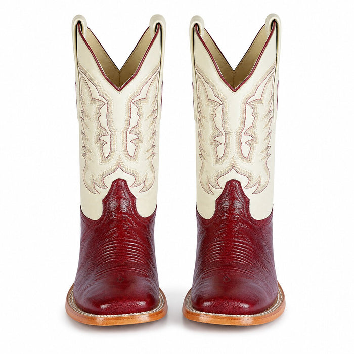 Smooth Ostrich Boots