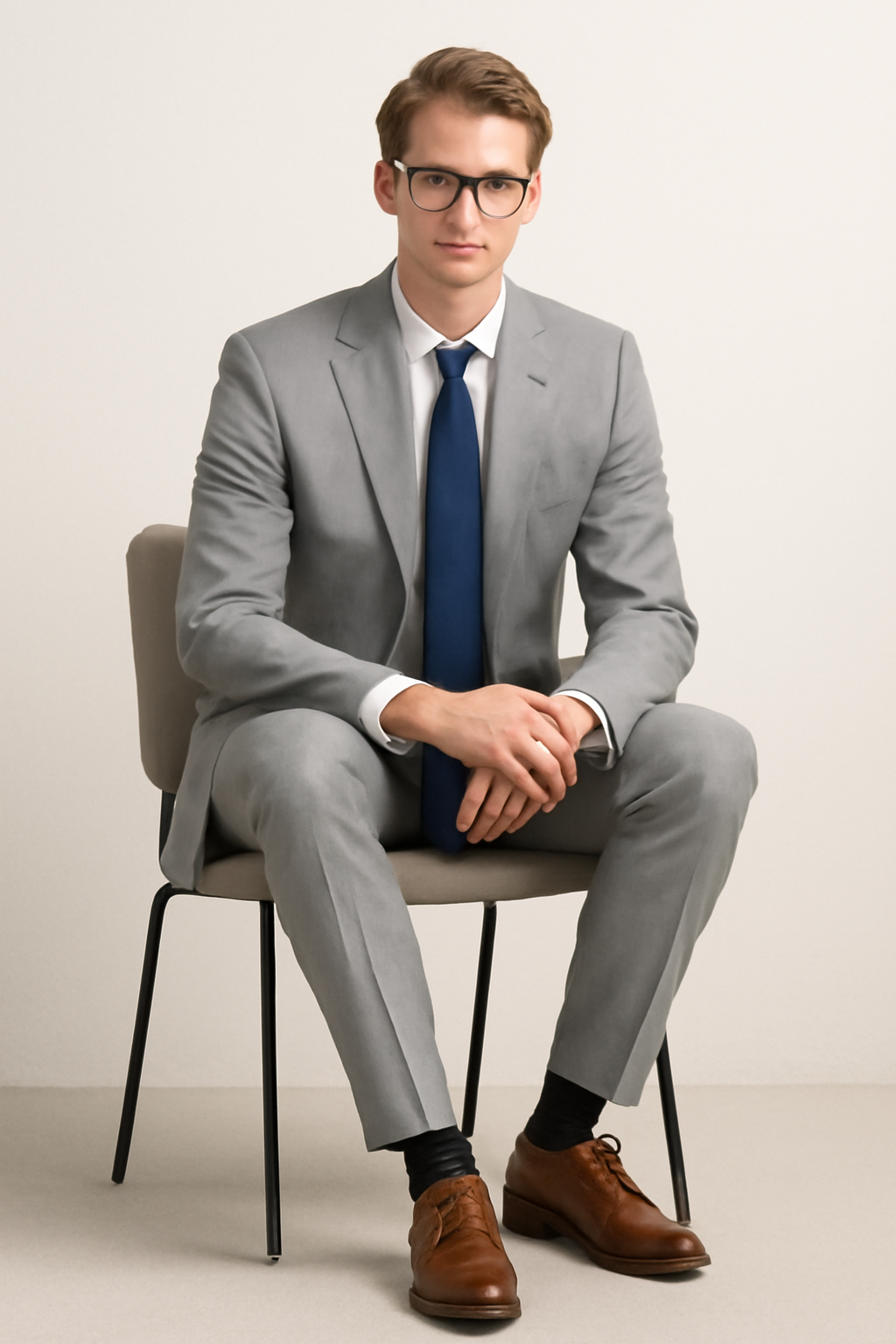 Mens Modern Fit Summer Wedding Suit Light Grey