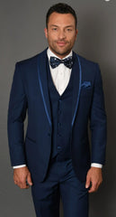 men-s-navy-blue-with-blue-trim-three-piece-tuxedo-with-satin-shawl-lapel-and-bow-tie-wedding-suit