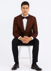 mens-paisley-blazer-floral-pattern-rust-copper-color-and-black-mix-light-brown-color-tuxedo-dinner-jacket