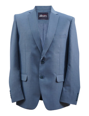 Men’s Light Blue Blazer – Classic Pale Blue Suit Jacket for Formal and Casual Wear