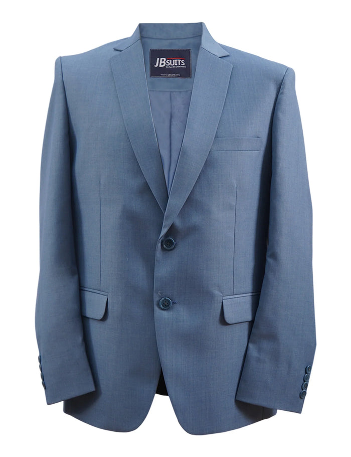 Men’s Light Blue Blazer – Classic Pale Blue Suit Jacket for Formal and Casual Wear