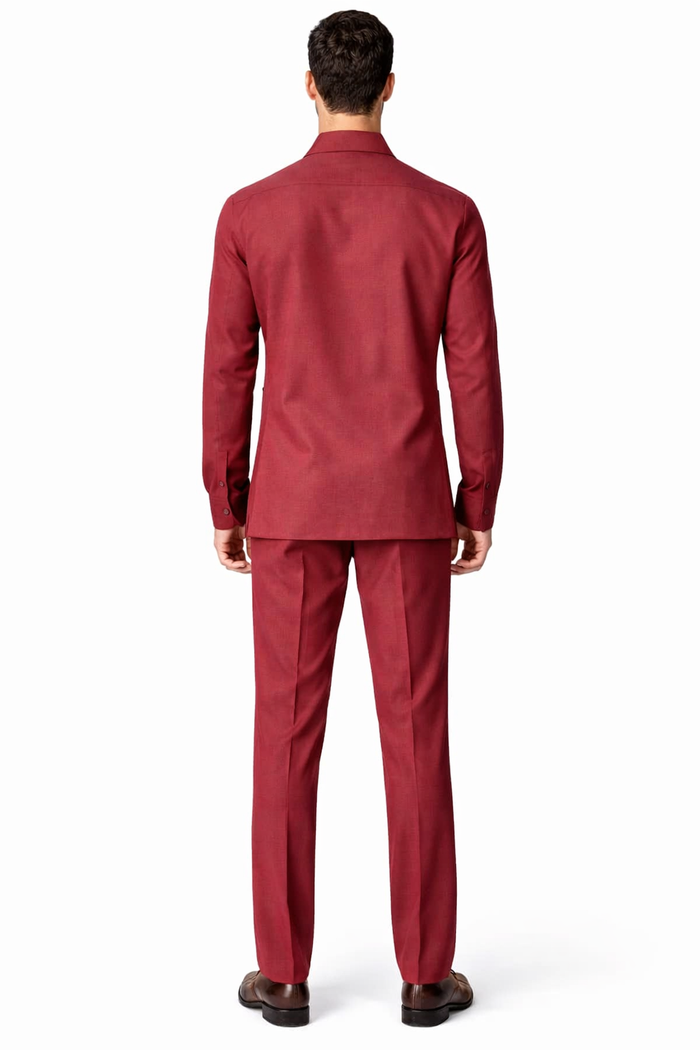 Men's Plain Long Sleeve Casual Walking Suit