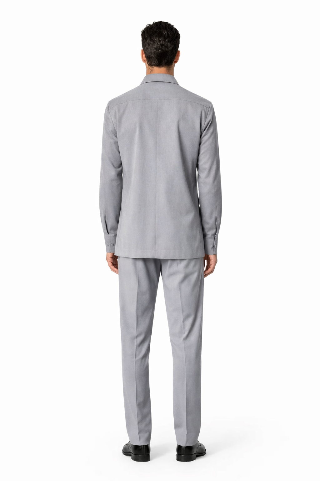 Men's Plain Long Sleeve Casual Walking Suit