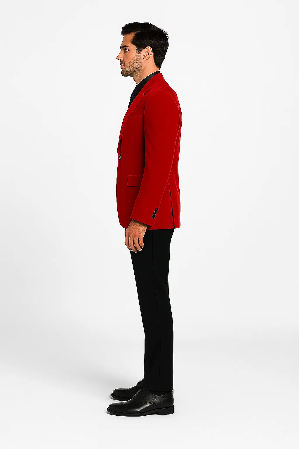 Mens Robert De Niro Casino Movie Blazer in Red