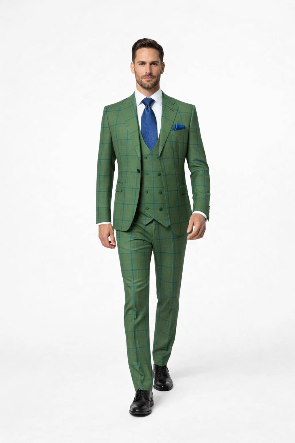 Rossi Man Max RM1841  Men's Slim Fit 3-Piece Suit for Men