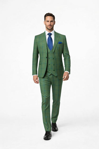 Rossi Man Max RM1841  Men's Slim Fit 3-Piece Suit for Men