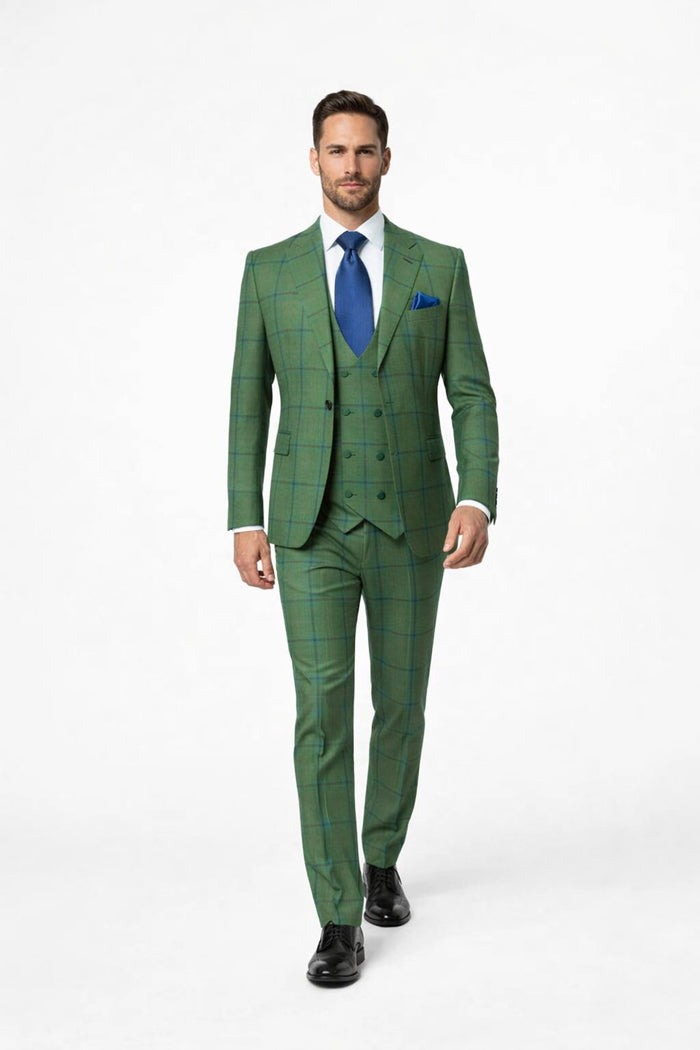 Rossi Man Max RM1841  Men's Slim Fit 3-Piece Suit for Men
