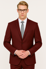 mens-skinny-slim-suit-burgundy