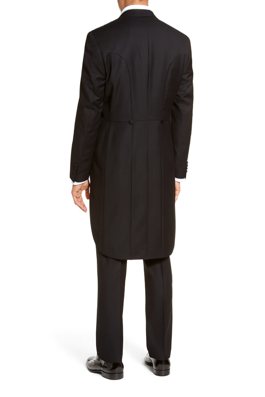 Mens Slim Fit Tail Tuxedo in Black - Mens Slim Fitted Tuxedo