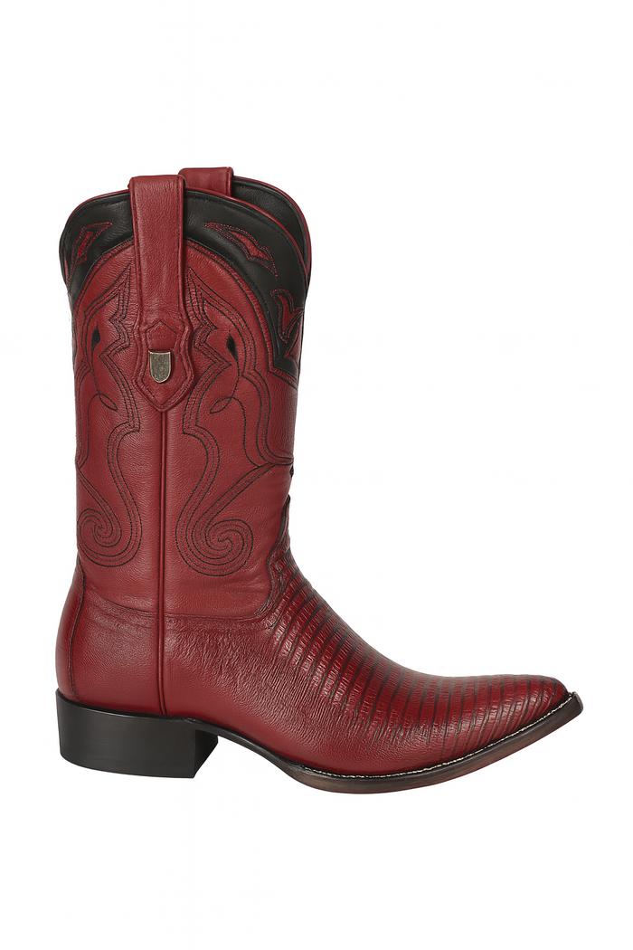 Men's Wild West Teju Lizard Skin 3X Toe Boots 29507