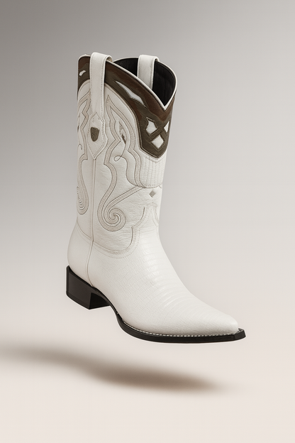Men's Wild West Teju Lizard Skin 3X Toe Boots 29507