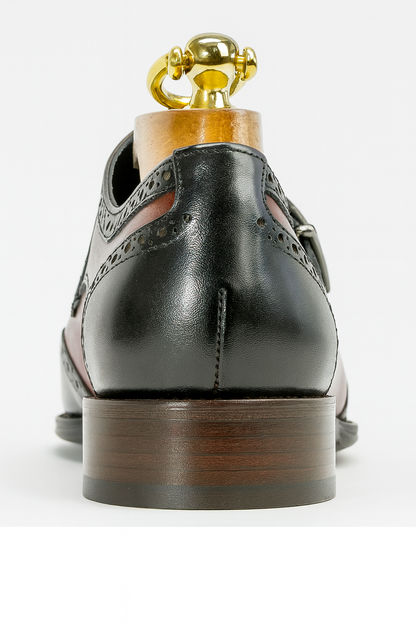 Burnished Wingtip Monk Strap KS099-710