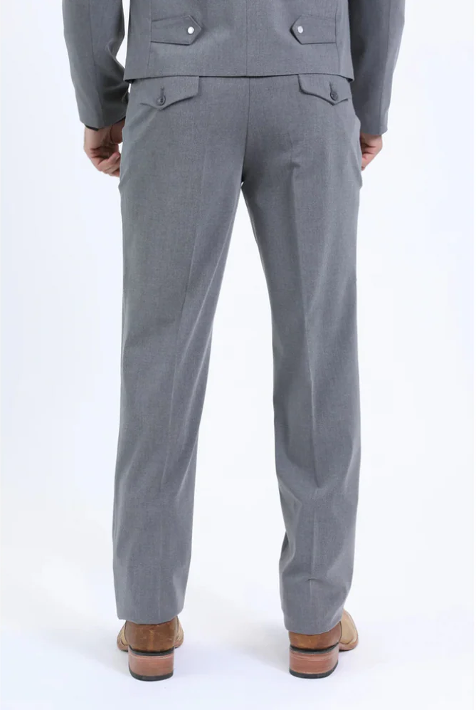Men's Western Sport Suit - Grey