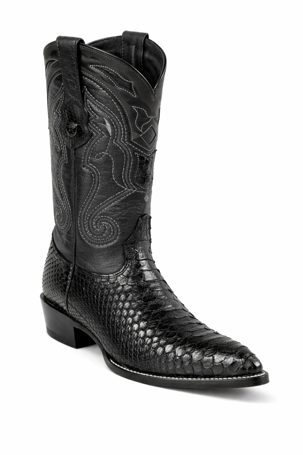 Men's Wild West Python Skin J Toe Boots 29957