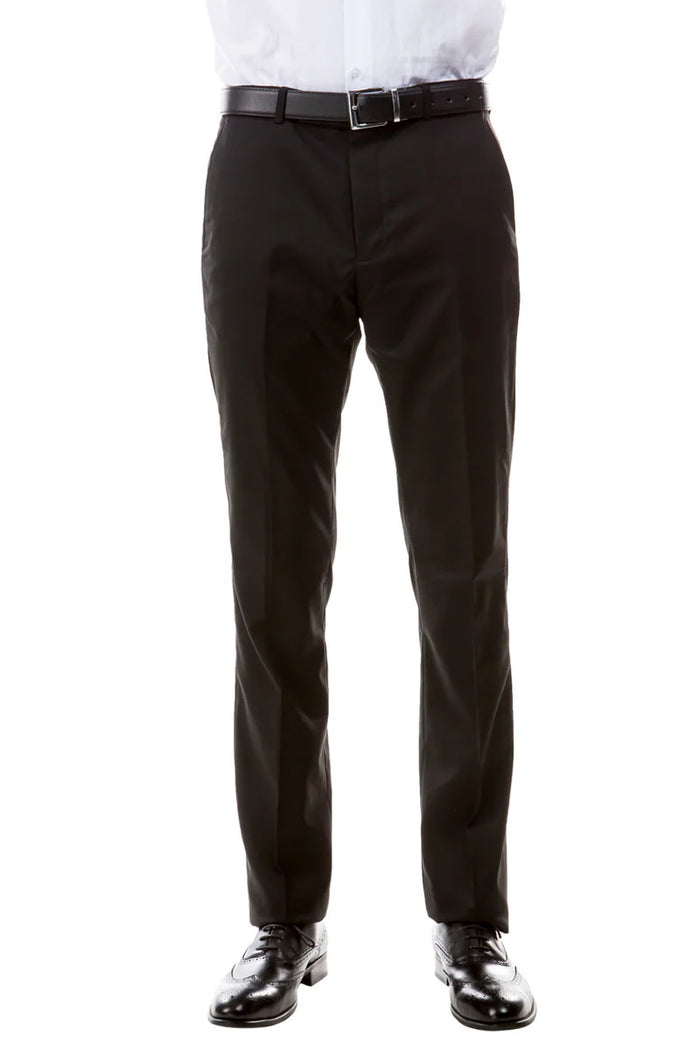 Mens Zegarie Brand Men's Designer Wool Suit Separate Pants in Black