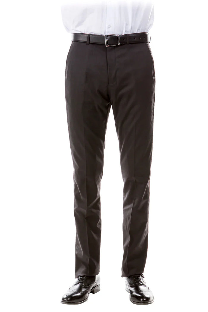 Mens Zegarie Brand Men's Designer Wool Suit Separate Pants in Charcoal Grey