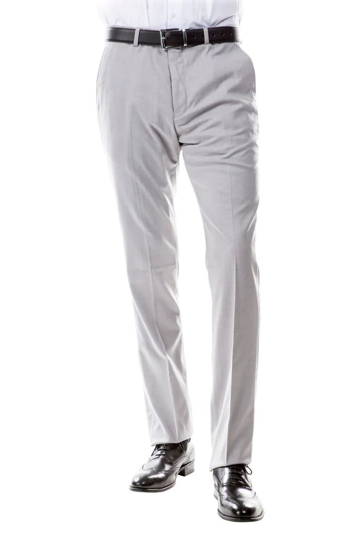 Mens Zegarie Brand Men's Designer Wool Suit Separate Pants in Light Grey