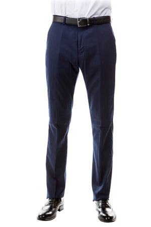 Mens Zegarie Brand Men's Designer Wool Suit Separate Pants in Navy Blue