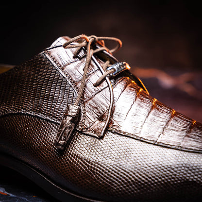 Marco_Di_Milano Merida Brown Leather Dress Shoes