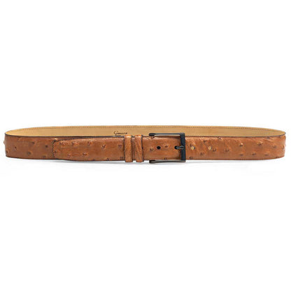 Mezlan Ostrich Skin Belt