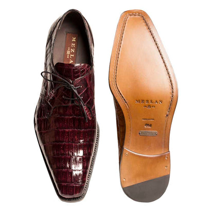 Mezlan Men's Crocodile Lace Up Anderson
