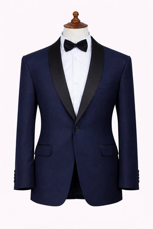 Men’s Midnight Blue Blazer – Classic & Modern Fit Dress Jacket