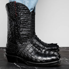 marco-di-milano-marlboro-black-hornback-crocodile-tail-tractor-sole-cowboy-boots