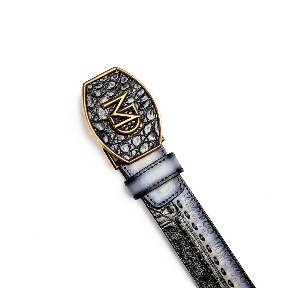 Marco Di Milano Montana Belt - Stone Gray Leather Loafer